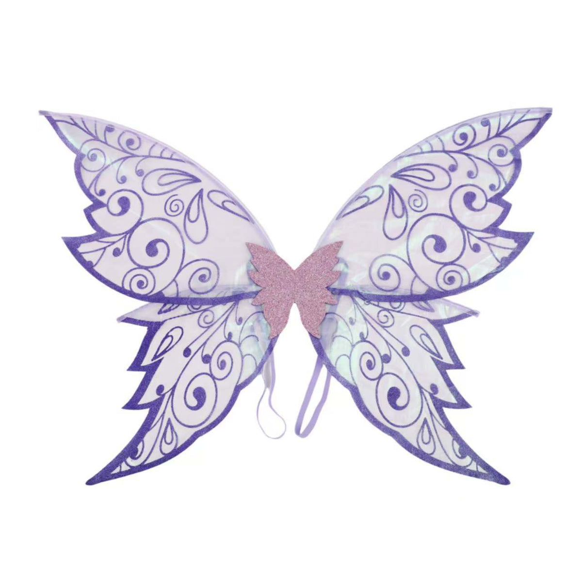 2025 Halloween New Products for Kidsren and Adults Elf Butterfly Wings Back Decoration Holiday Party Dress up Hot Stamping Butterfly Wings