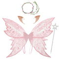 2025 Halloween New Products for Kidsren and Adults Elf Butterfly Wings Back Decoration Holiday Party Dress up Hot Stamping Butterfly Wings