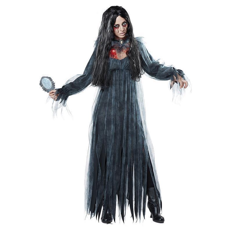 2024 Halloween Costumes Ghost Bride Witch Vampire Cosplay Performance Game Costumes Horror Performance Costumes