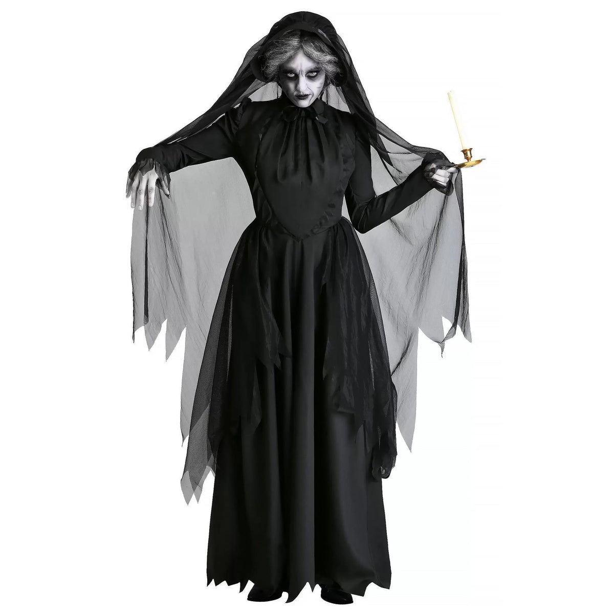 2024 Halloween Costumes Ghost Bride Witch Vampire Cosplay Performance Game Costumes Horror Performance Costumes