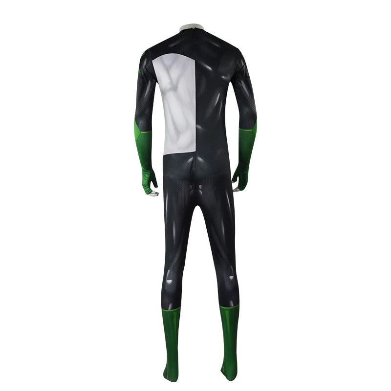 Superhero Green Lantern G.L Cosplay Costume Jumpsuits Zentai Suit Halloween Bodysuit Adults Prop