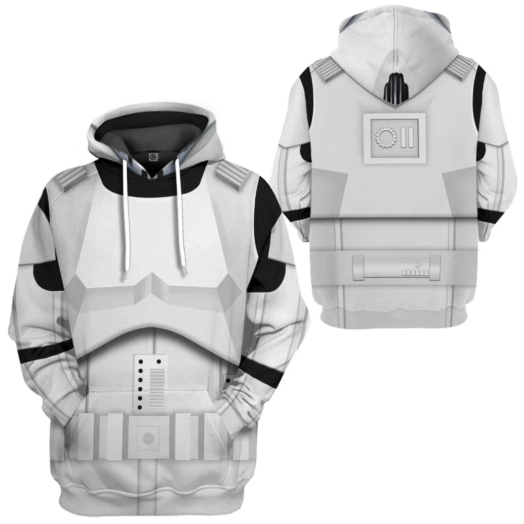 Mens Warrior Armor Cosplay Hoodie  Over Print Pullover Sweatshirt Cool Costume Hoodie For Halloween Theme Party Street Outfit