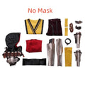 Scorpion Cosplay Game Mortal Kombat 11 Costume Men Fancy Battle Uniform Suit Halloween Carnival Party Warrior Disguise Outfits