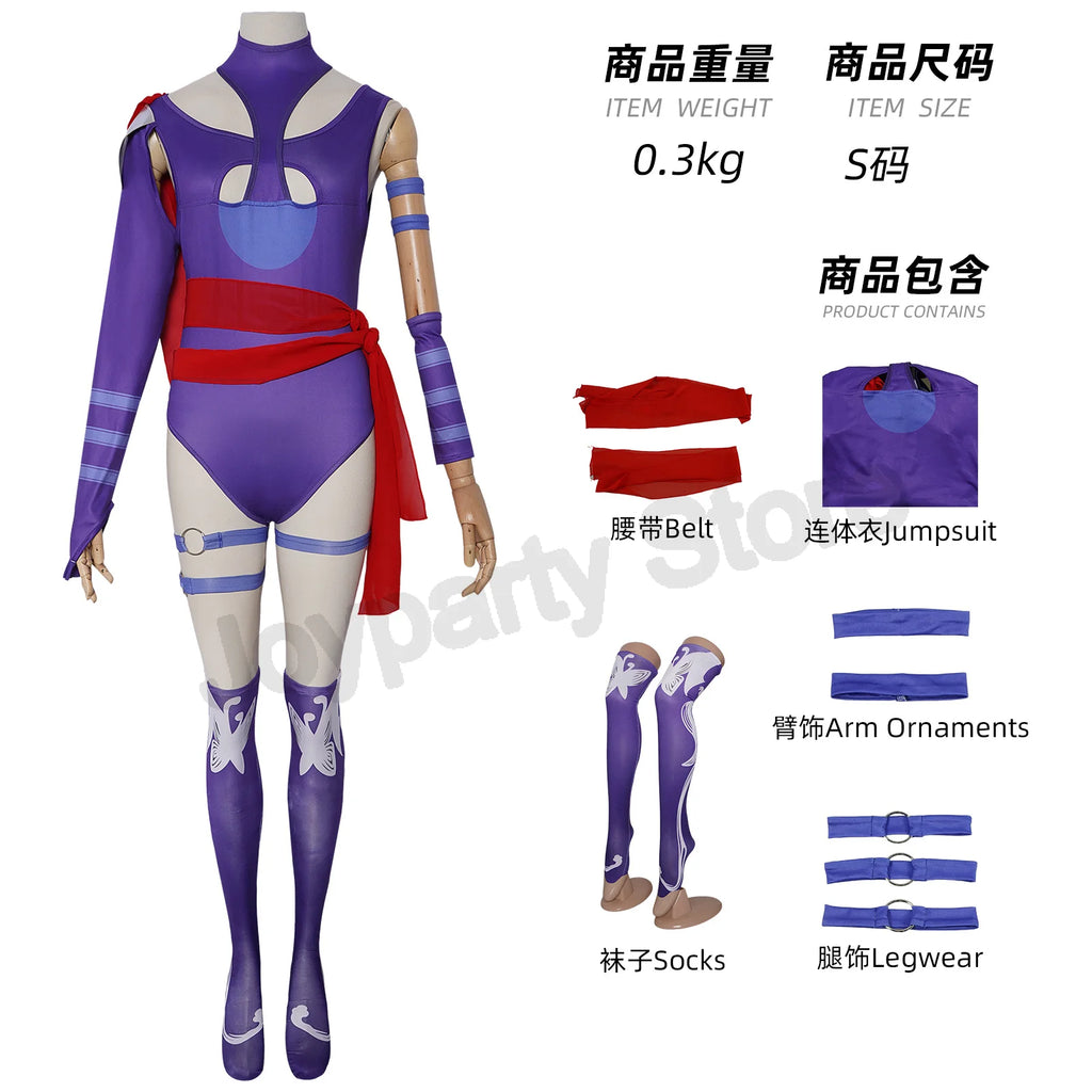 Rivals Fantastic Fourth Susan Storm Cosplay Women Men Jumpsuit Costume  Psylocke Invisibility Female Superhero Costume Cosplay
