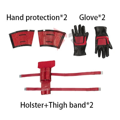 New Daredeviling Cosplay Borng Again Cosplay Costume Jumpsuit Helmet Gloves Leggings For Game Party Custom Made