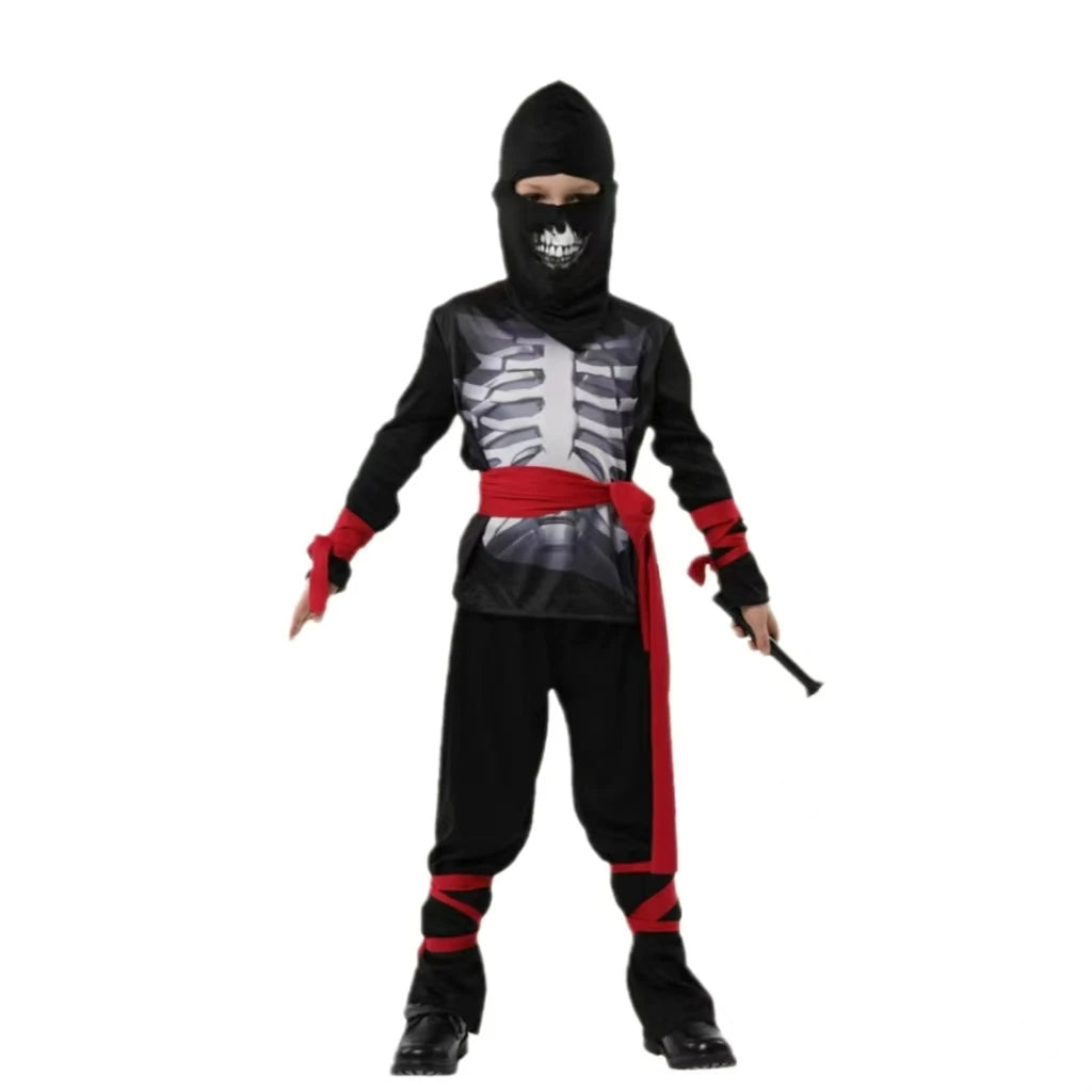 Limited Time Special Price Ninja Costume for Boys Cool and Handsome Role-Playing Activities Party Family Gatherings
