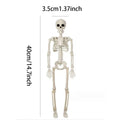 1pc Halloween Decoration Fake Skeleton Sculpture For Halloween Decor, Home Decor, Garden Decor, Haunted House