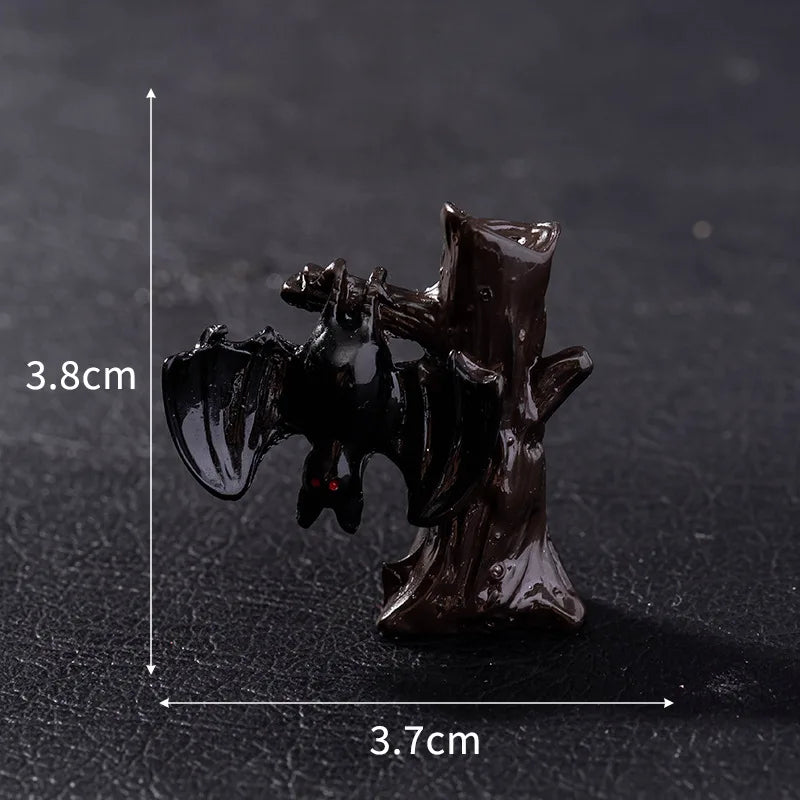Micro Landscape Halloween Decoration Accessories Mummy Skull Rabbit Magic House Ghost Pumpkin Small Ornament Miniatures