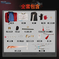 Honkai Star Rail New Skin Mortenax Blade Cosplay Costume Wig Uniform Outfit Earrings Planarcadia Halloween Party