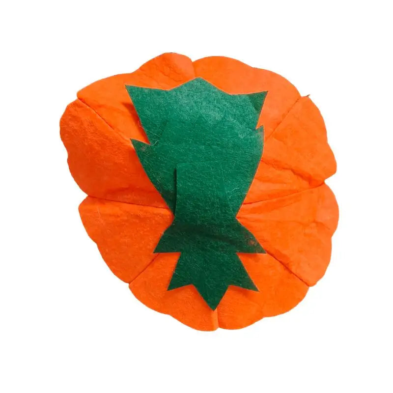 Adult Pumpkin Luminous Halloween Costume Glow In The Dark Face Print Orange Cape With Headband Unisex Fancy Scary Cosplay Outfit