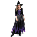 Halloween Adult Witch Cosplay Costumes Women Vampire Dress Gothic Outfit Sorceress Party Festival Stage Performance Magic Robe