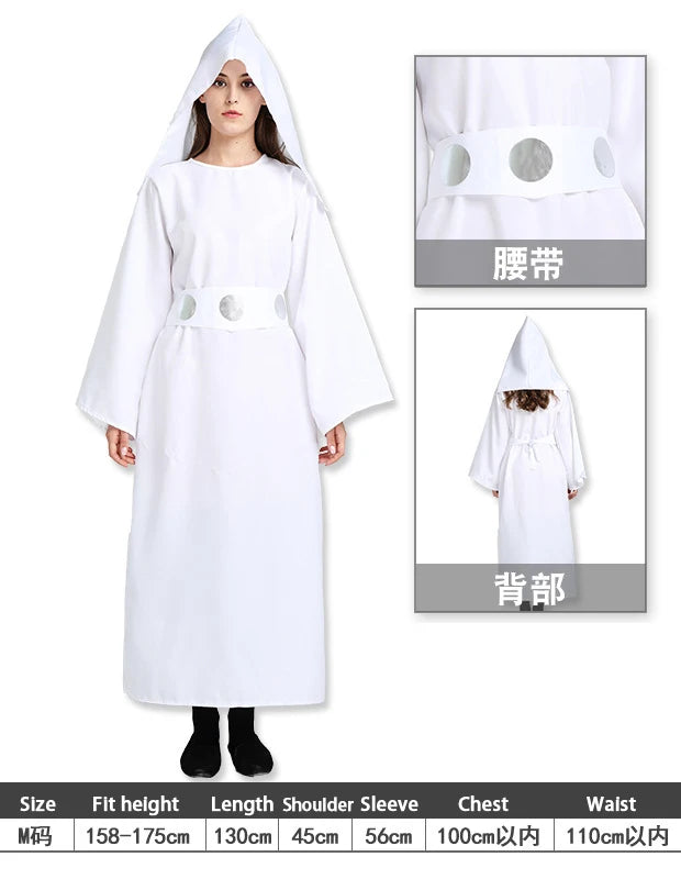 Adult Man Leia Halloween Cosplay Costume Boys Black Warrior Darth Vader Clothes White Soldier Alien Red Devils Kylo Ren Cos