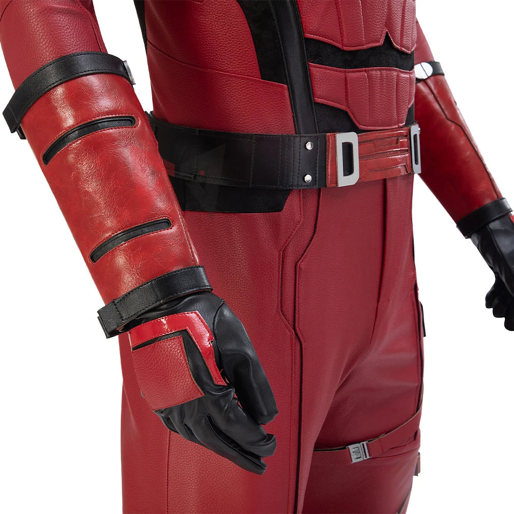 New Daredeviling Cosplay Borng Again Cosplay Costume Jumpsuit Helmet Gloves Leggings For Game Party Custom Made