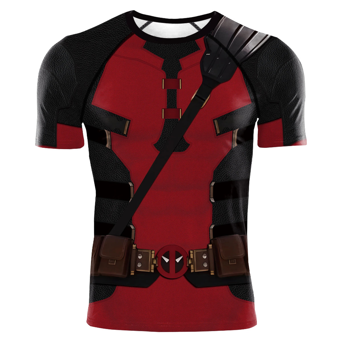 Wolverine Deadpool Costume Adult Boy Girl Cosplay Bodysuit Fancy Halloween Party Dress Up Novelty T-shirts Carnival Zentai Suit