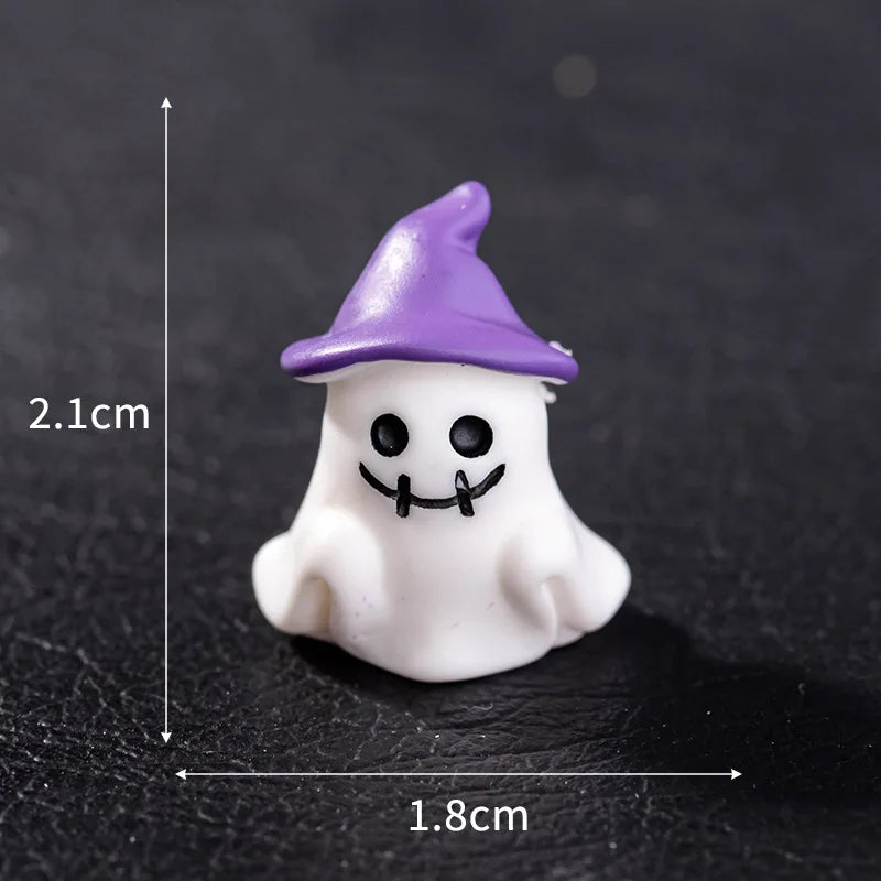 Micro Landscape Halloween Decoration Accessories Mummy Skull Rabbit Magic House Ghost Pumpkin Small Ornament Miniatures