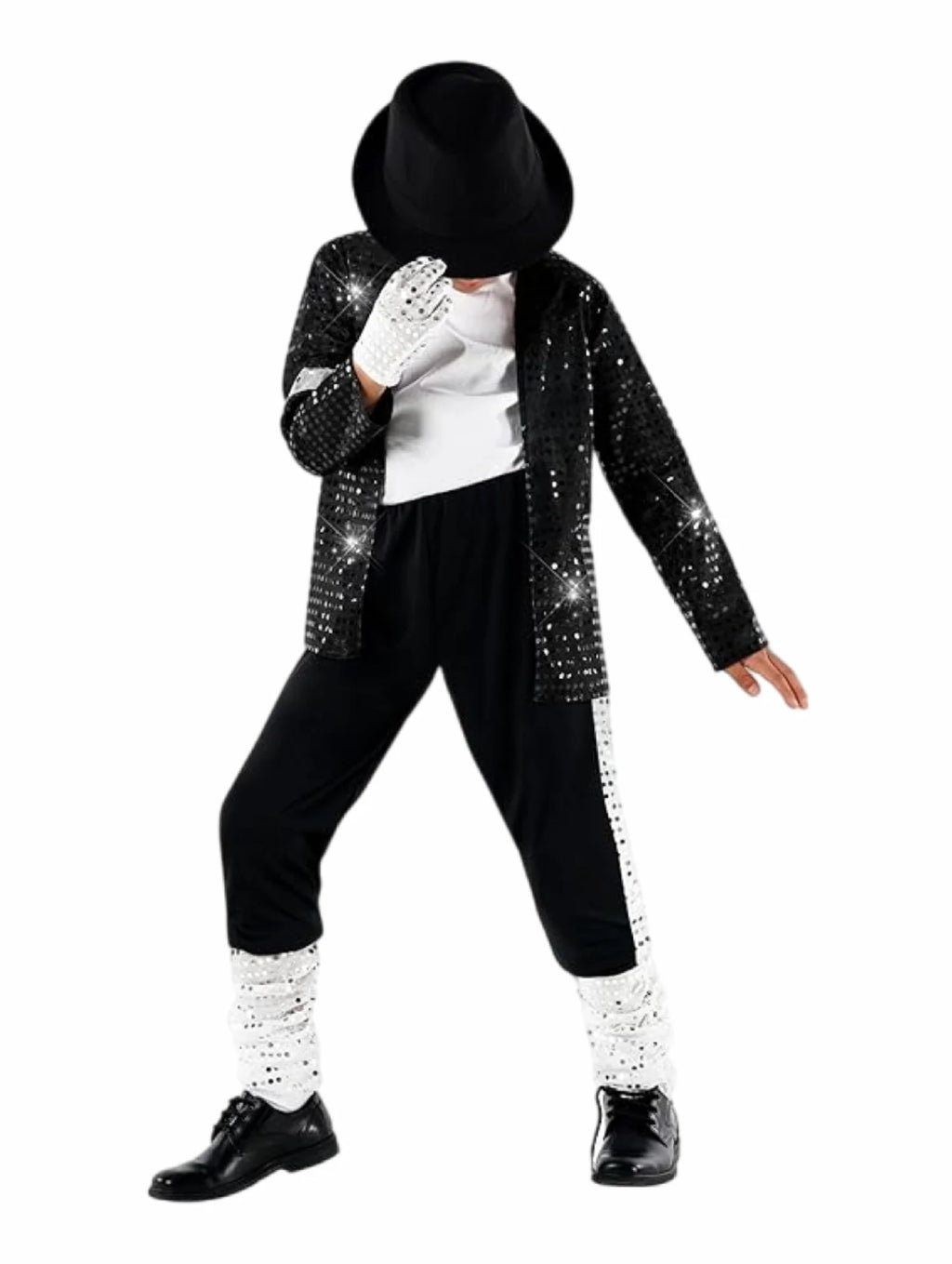 Kids Halloween Cosplay Superstar Singer Michael Jackson Clothes Dance Performance Children's Costume Boys Girls Outfits