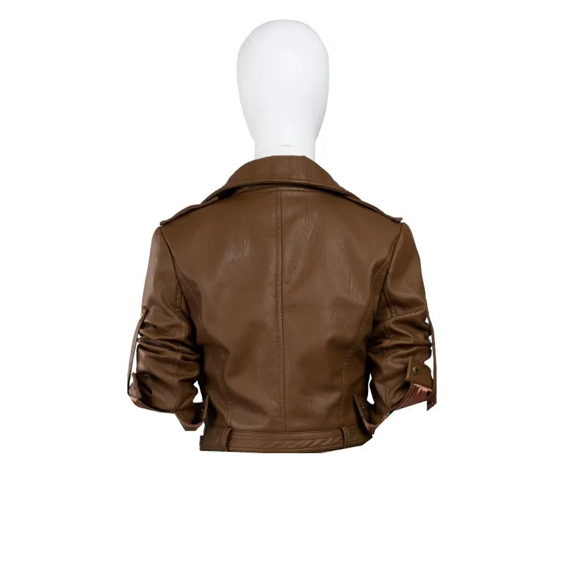 Woman Rogue Cosplay Costume Anna Bodysuit Leather Coat Outfit Full Set and Individual Items Are Sold Halloween Deguisement
