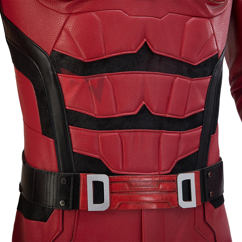 New Daredeviling Cosplay Borng Again Cosplay Costume Jumpsuit Helmet Gloves Leggings For Game Party Custom Made