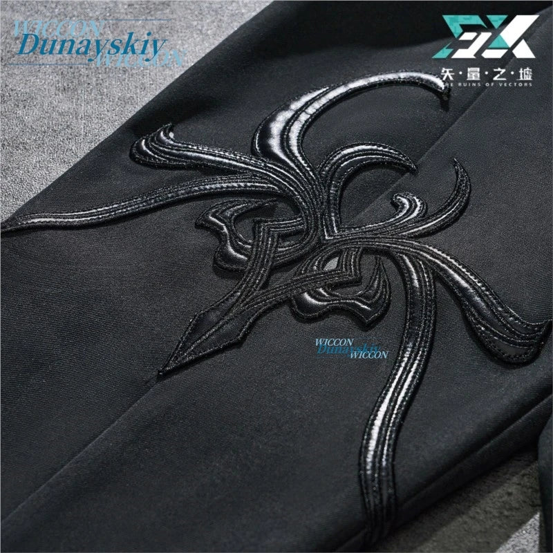 Honkai Star Rail New Skin Mortenax Blade Cosplay Costume Wig Uniform Outfit Earrings Planarcadia Halloween Party