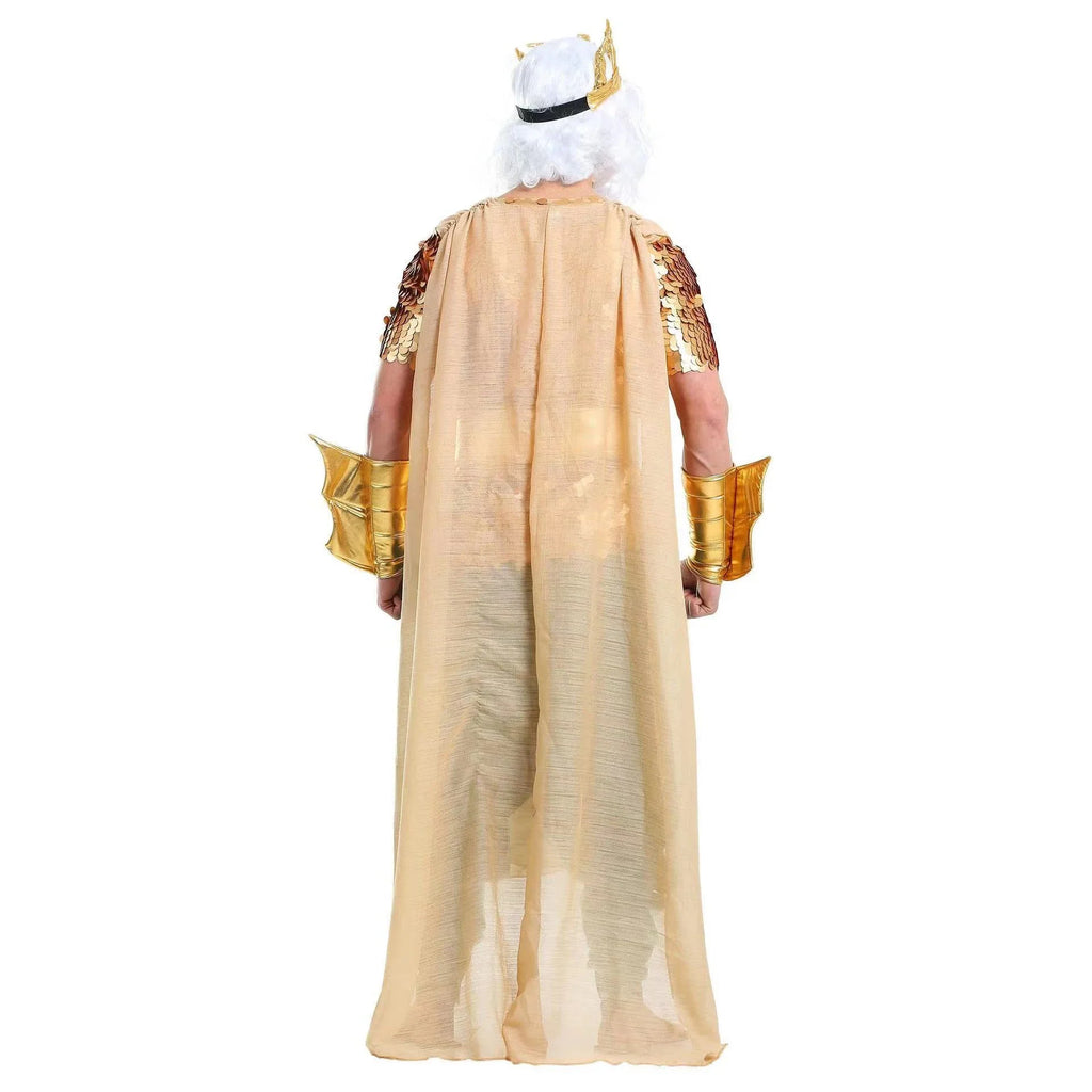 Couple Neptune King Sea Siren Mermaid Queen Costume Men Poseidon Costumes Fantasia Halloween Purim Carnival Mardi Gras Dress up