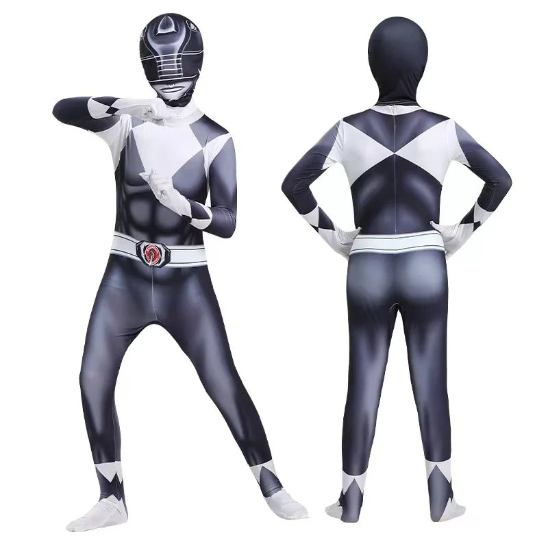 Morpher Superhero Samurai Sentai Shinkenger Rangers Cosplay Fantasia Halloween Costume Mask for Men Boy