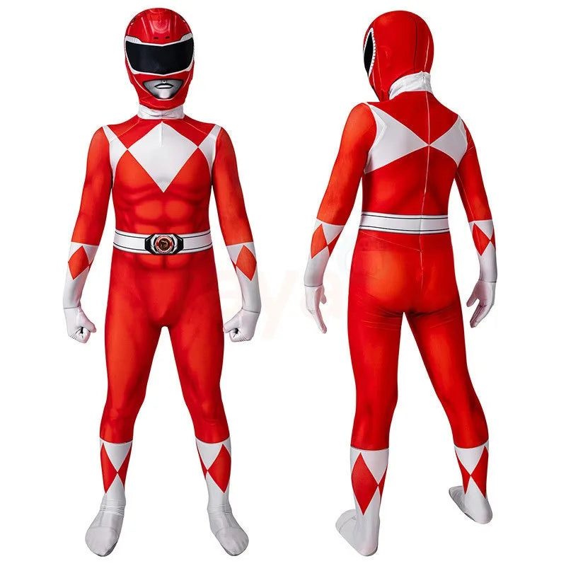Morpher Superhero Samurai Sentai Shinkenger Rangers Cosplay Fantasia Halloween Costume Mask for Men Boy