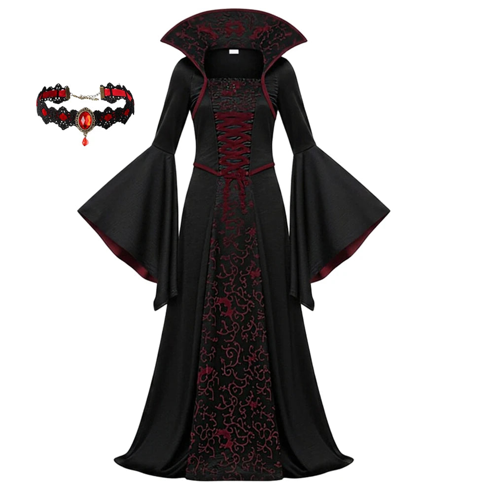 2026 Girl Ghost Bride Gothic Halloween Cosplay Dress Up Kid Costume Kids Carnival Party Clothes Party Gifts
