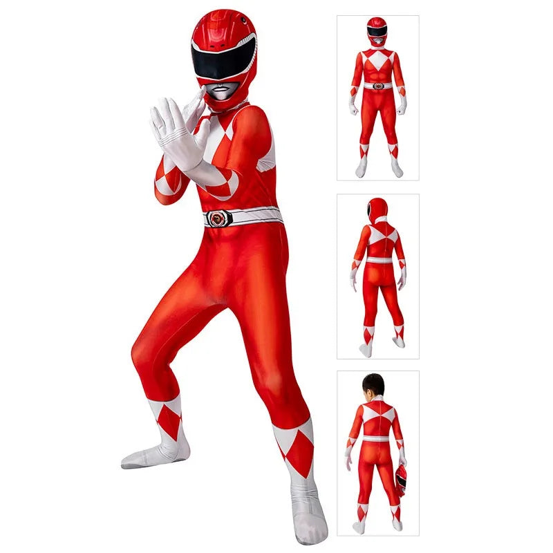 Morpher Superhero Samurai Sentai Shinkenger Rangers Cosplay Fantasia Halloween Costume Mask for Men Boy