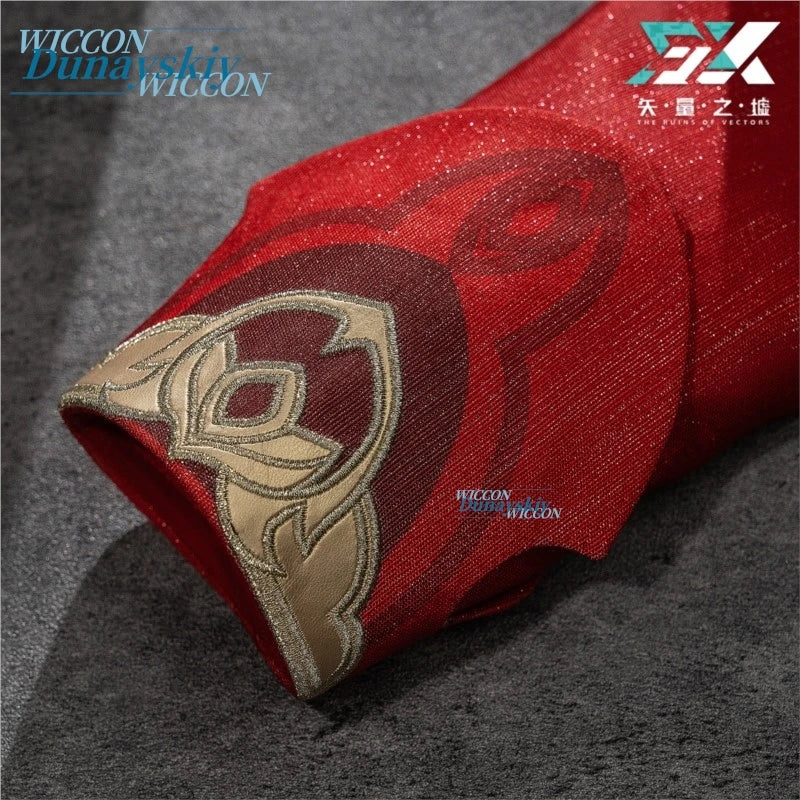 Honkai Star Rail New Skin Mortenax Blade Cosplay Costume Wig Uniform Outfit Earrings Planarcadia Halloween Party
