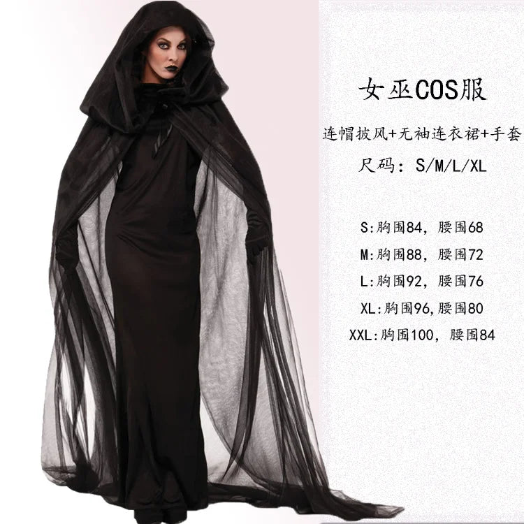 Women Halloween Vampire couple uniform Purim Cosplay Costumes men Horror Ghost Dead Zombie Corpse Bride costume Dress adult