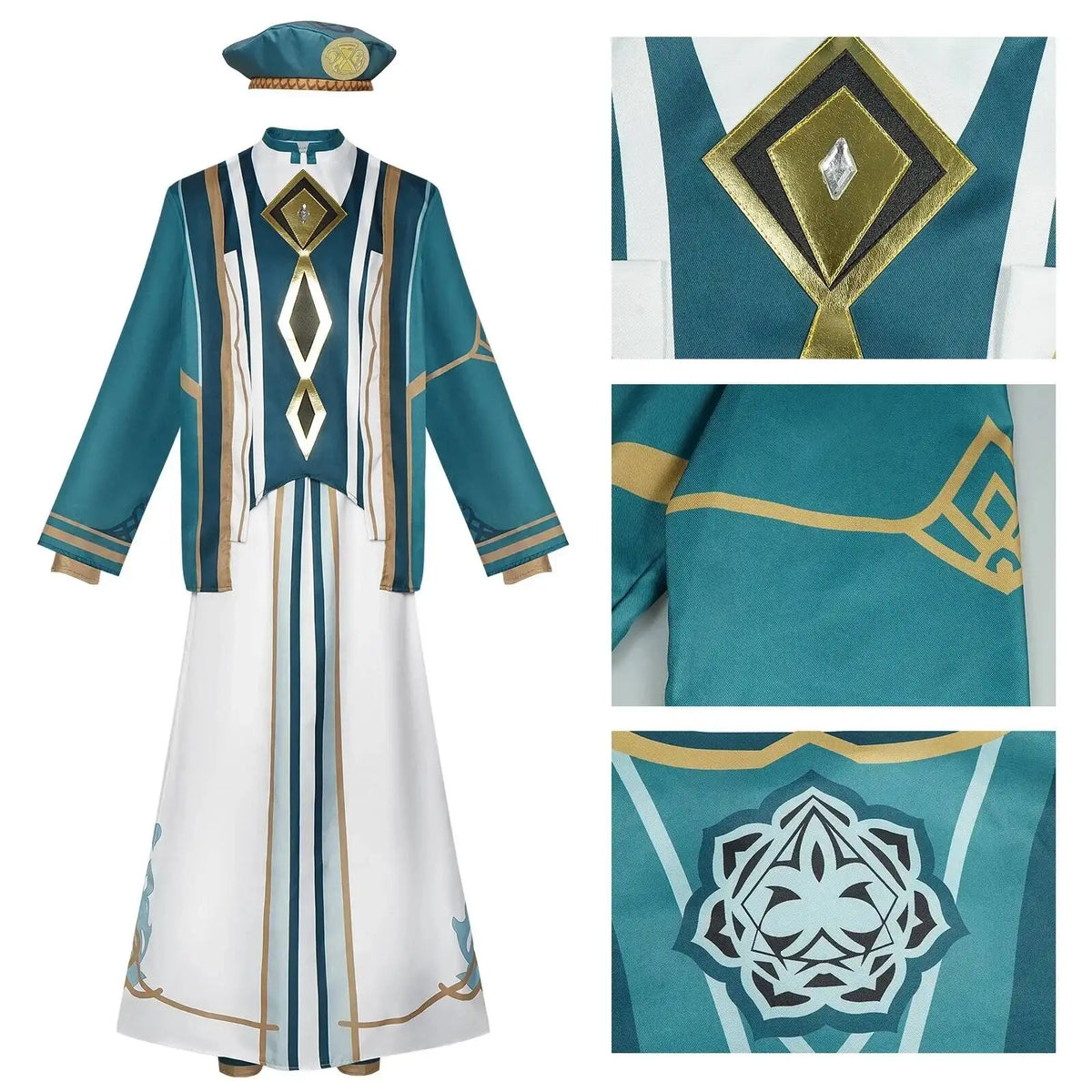 The Akademiya School Uniform Genshin Impact Cospay Sumeru Cosplay Suit Xumi Order Academy Halloween Costumes Men Women