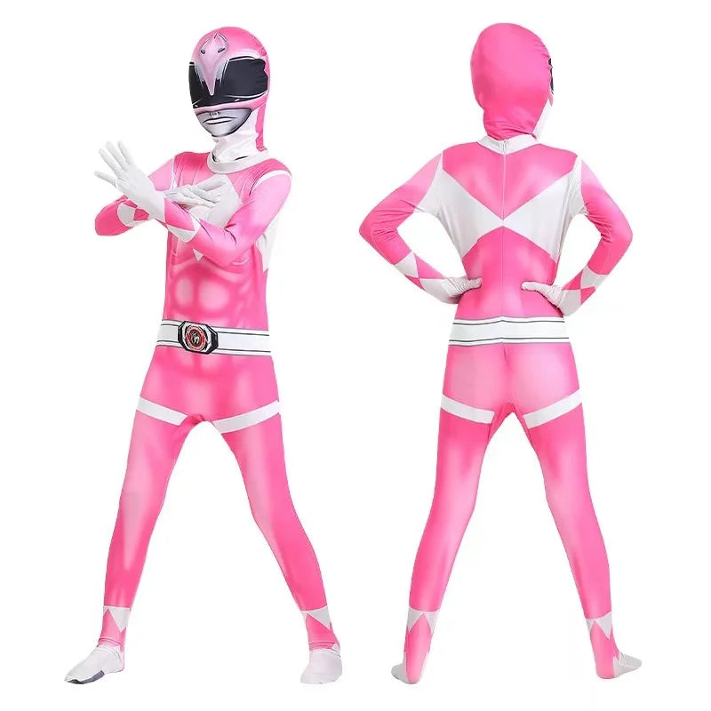 Morpher Superhero Samurai Sentai Shinkenger Rangers Cosplay Fantasia Halloween Costume Mask for Men Boy